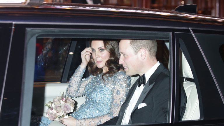 The Duke and Duchess of Cambridge attended the Royal Variety Performance 
