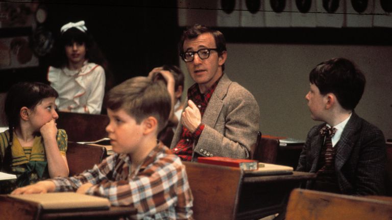 In Annie Hall, it&#39;s Allen&#39;s own personality which is reflected on the screen