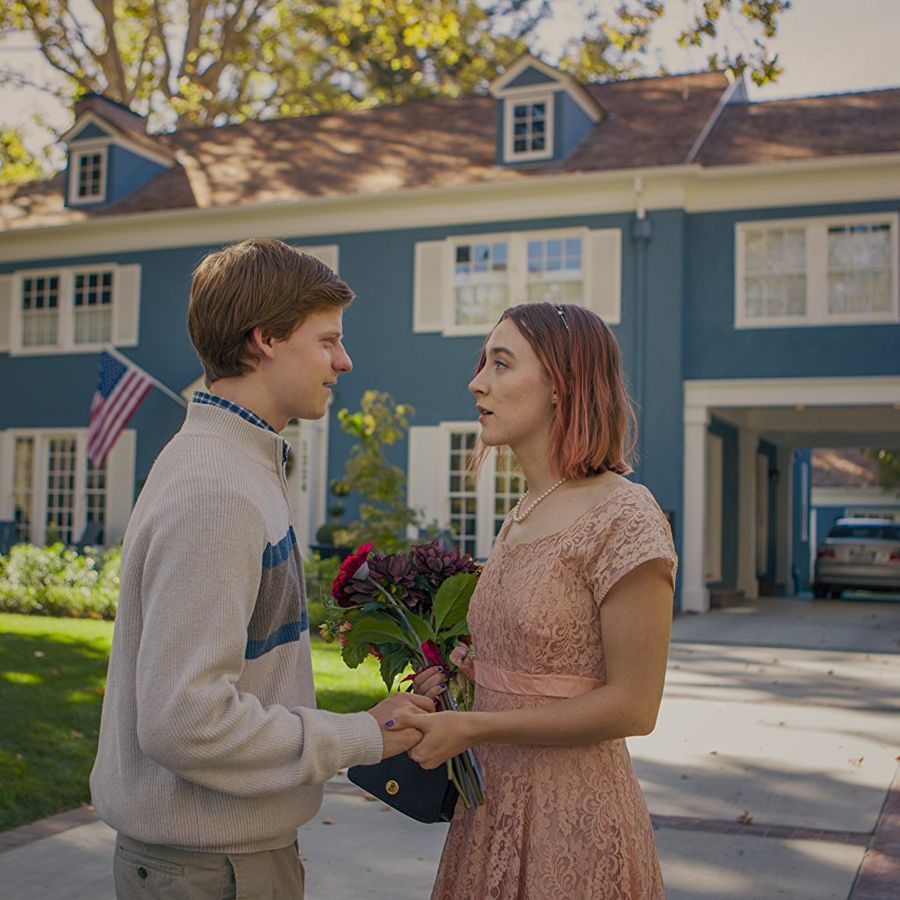 Saoirse Ronan plays a high-school senior in California struggling to grow up