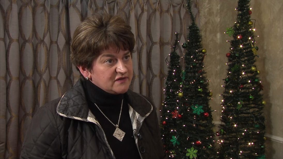 DUP leader Arlene Foster