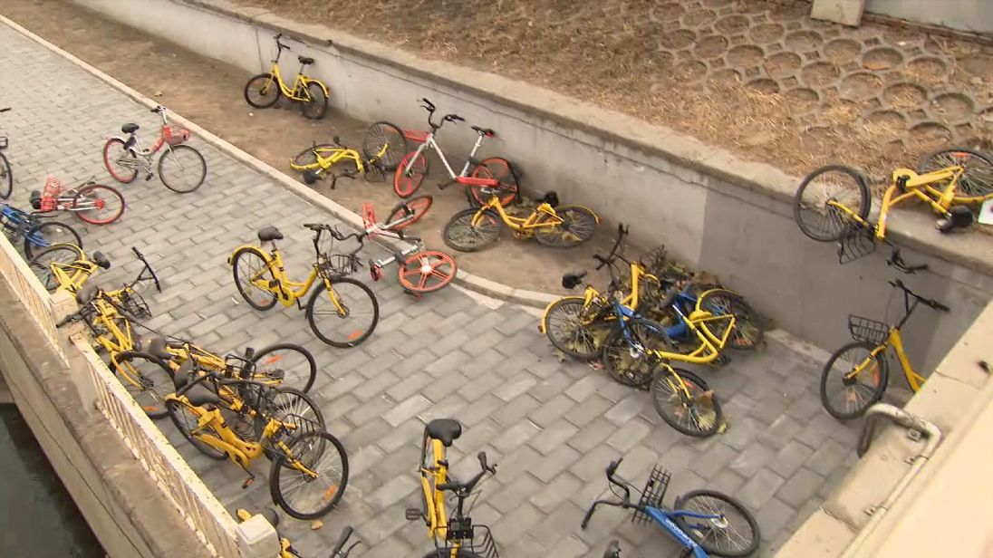 bikes on pavements