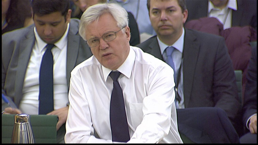 Brexit Secretary David Davis