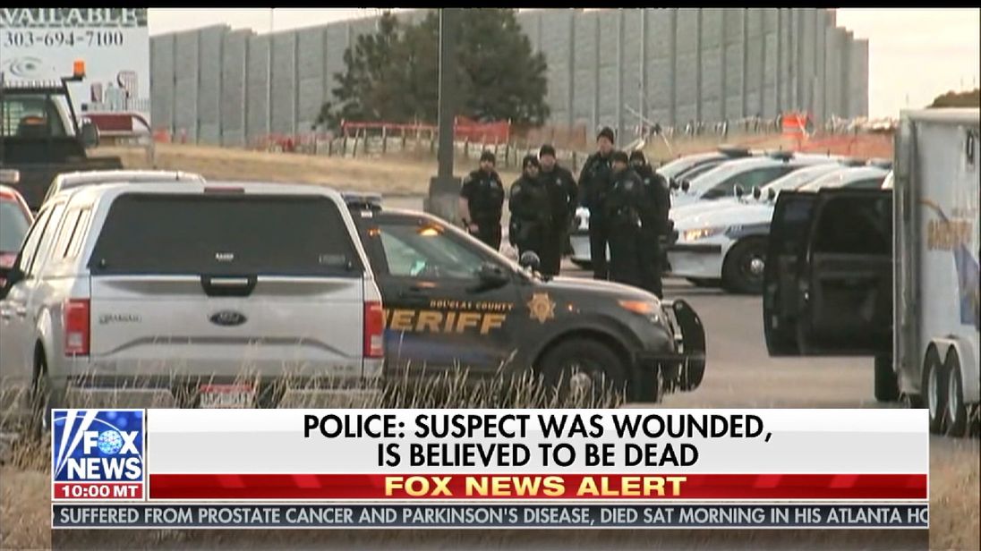 The suspect was declared dead after a stand-off lasting several hours. Pic: Fox News
