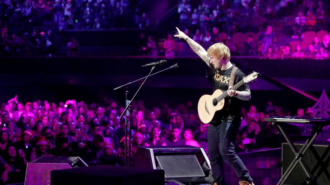 (EDITORIAL USE ONLY. NO COMMERCIAL USE)  performs onstage during 102.7 KIIS FM&#39;s Jingle Ball 2017 presented by Capital One at The Forum on December 1, 2017 in Inglewood, California.