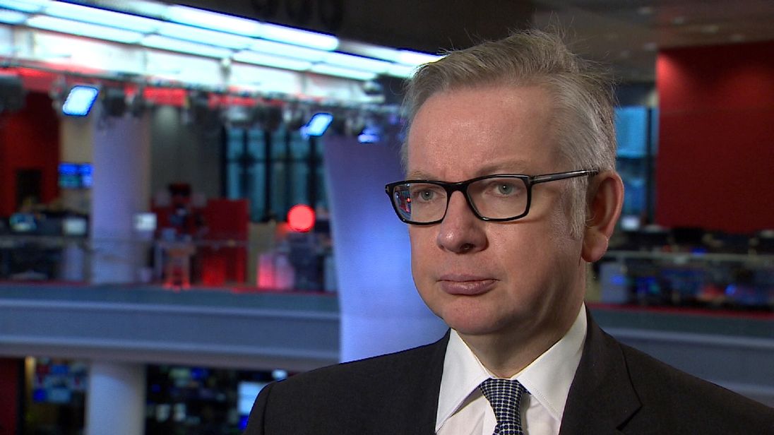 ENVIRONMENT SECRETARY 
MICHAEL GOVE MP
