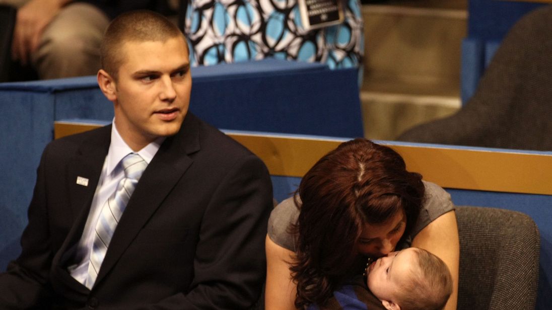 on day three of the Republican National Convention (RNC) at the Xcel Energy Center on September 3, 2008 in St. Paul, Minnesota. The GOP will nominate U.S. Sen. John McCain (R-AZ) as the Republican choice for U.S. President on the last day of the convention. 