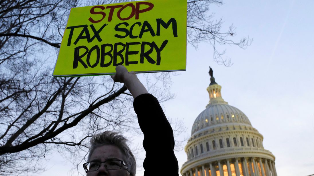 Proposals for the sweeping tax overhaul had been met with protests and opposition