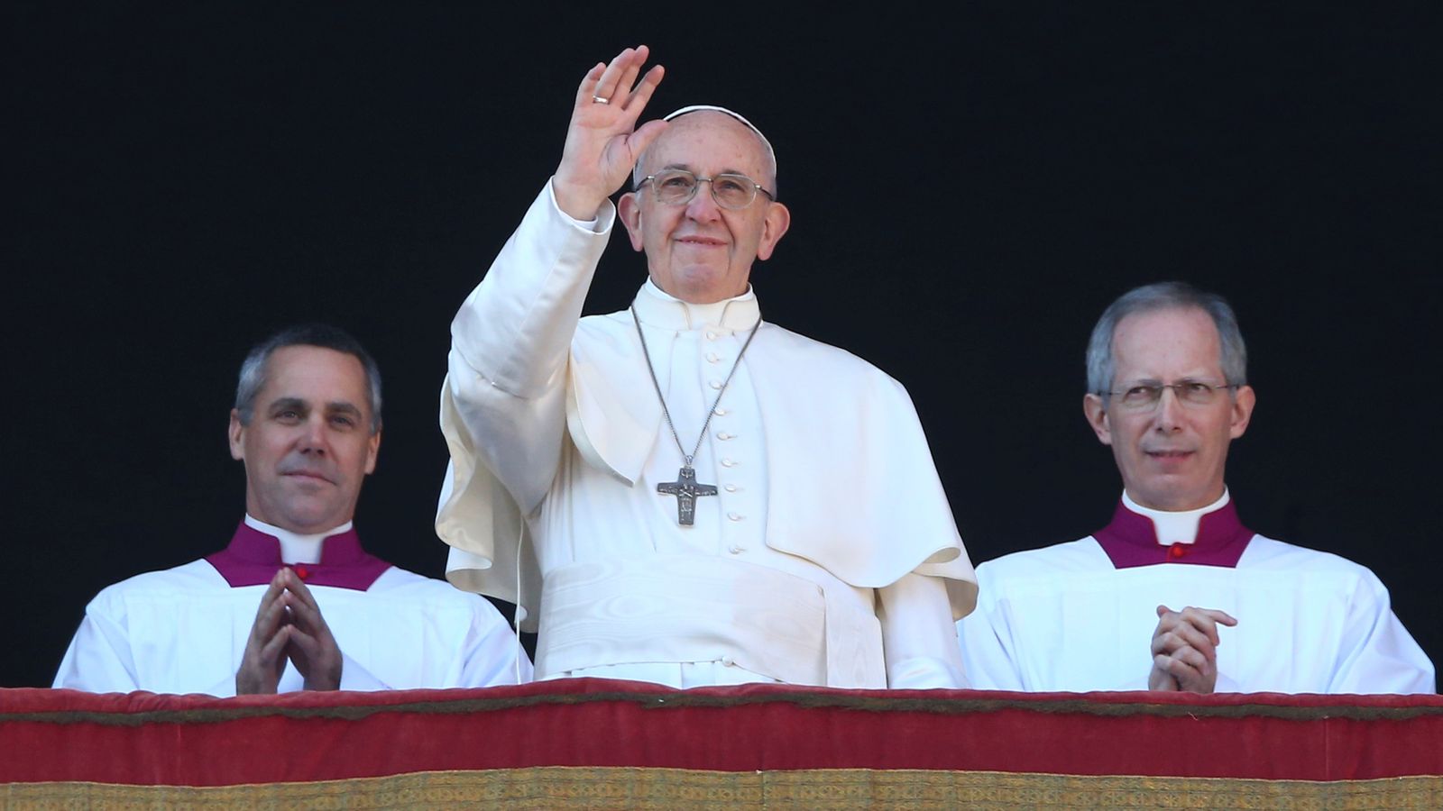 Pope Francis: Middle East 'needs two-state solution' | World News | Sky ...