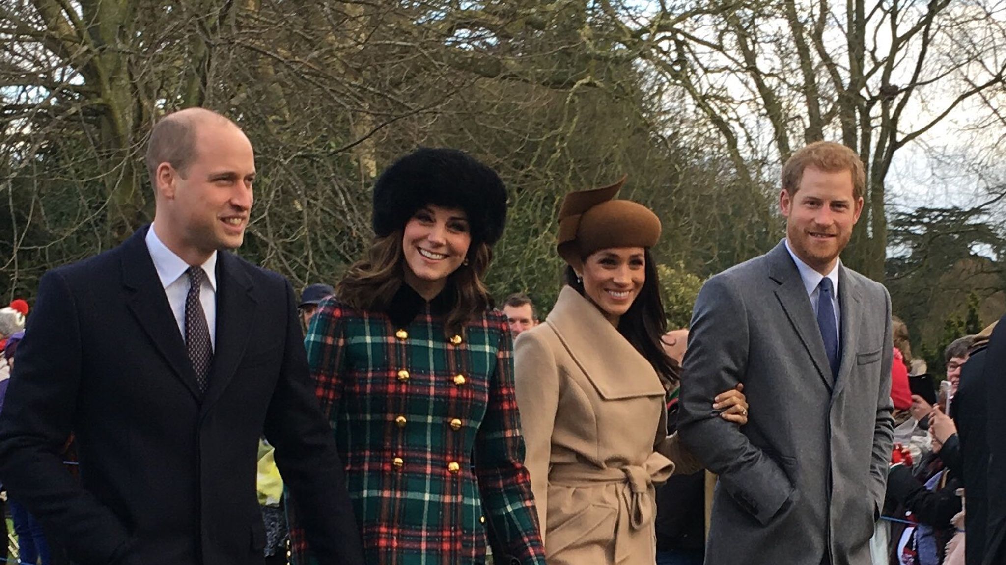 Meghan Markle Sandringham Christmas 2022 Meghan Markle Joins Royals At Christmas Service | Uk News | Sky News