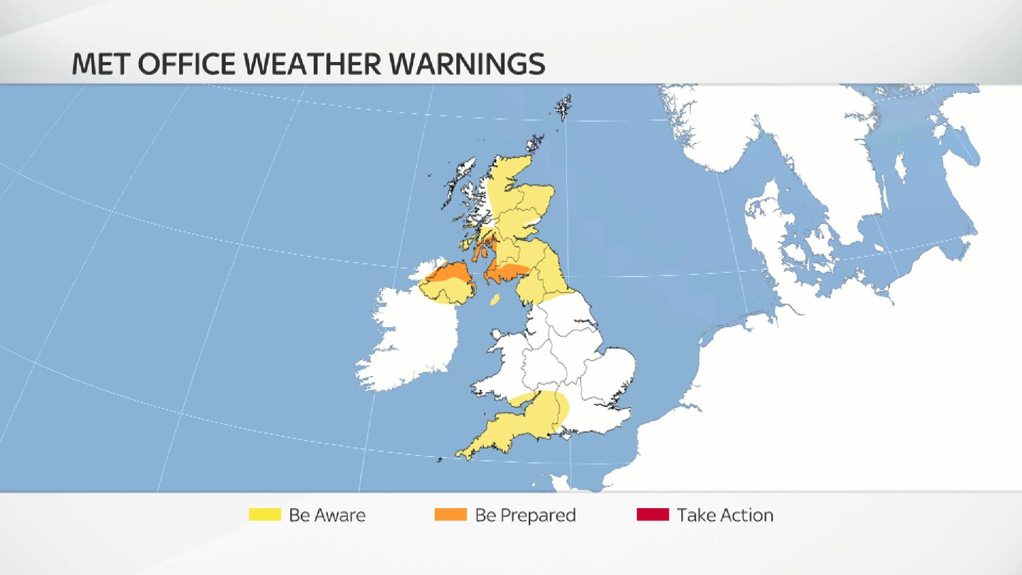 Storm Dylan's 80mph gusts could be a 'danger to life' on New