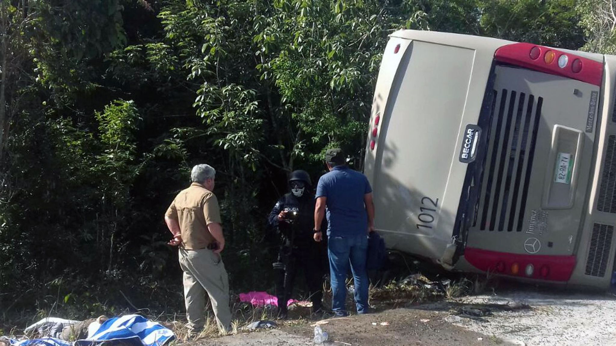 'Foreign tourists' killed in Mexico bus crash are identified World