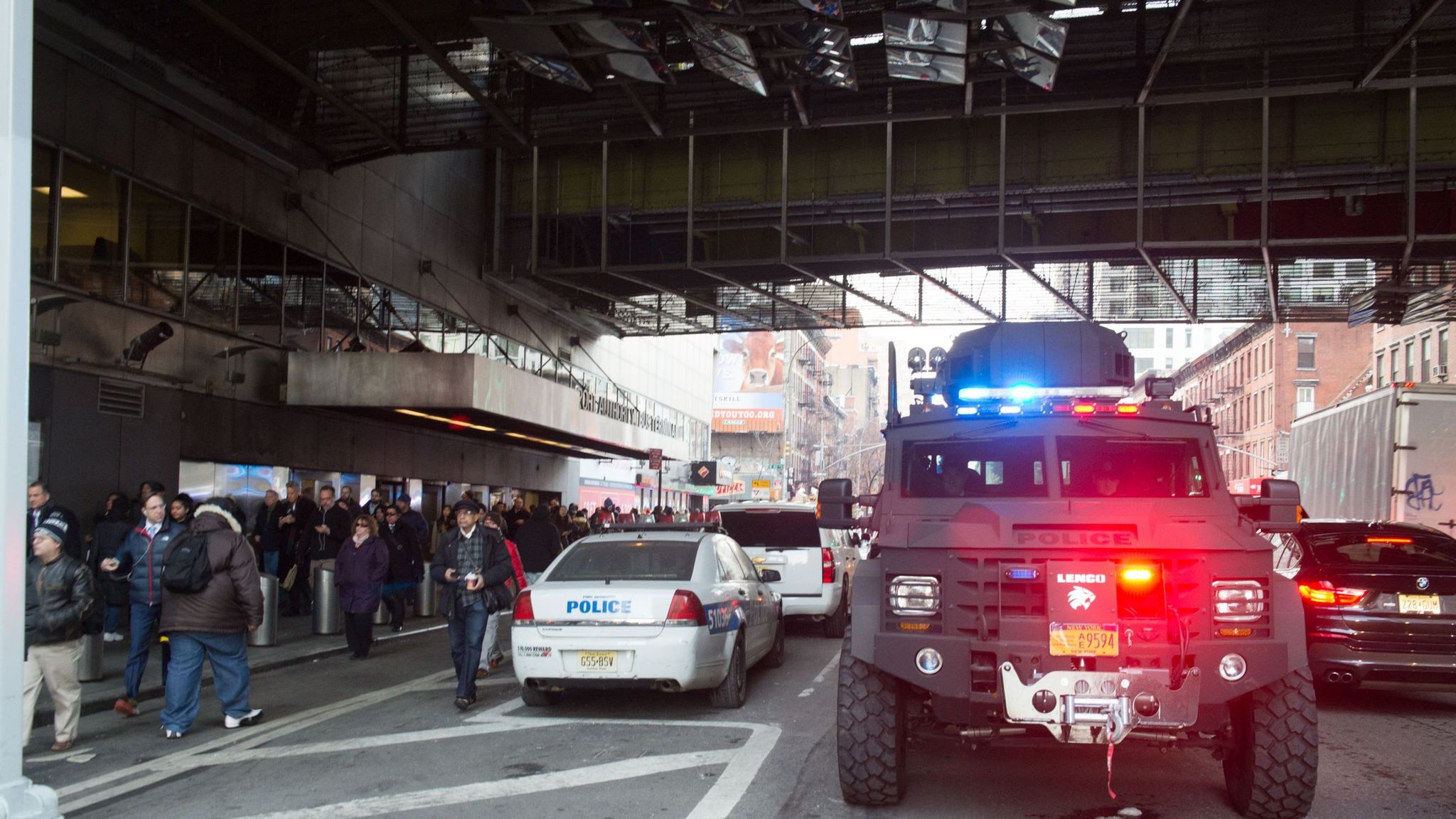 New York bombing in subway tunnel 'inspired by Islamic State' | World ...