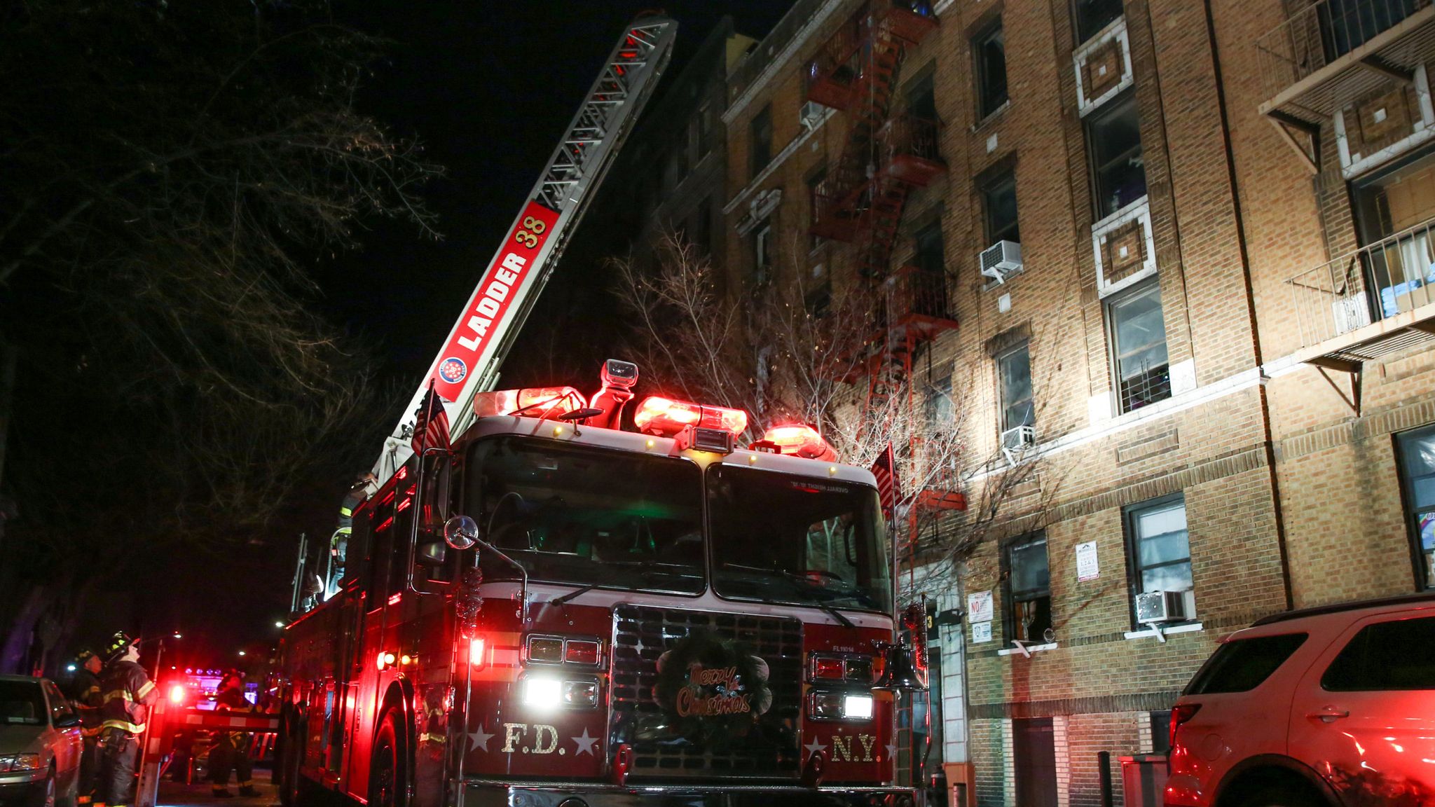 Deadly New York apartment fire 'started by child playing with stove