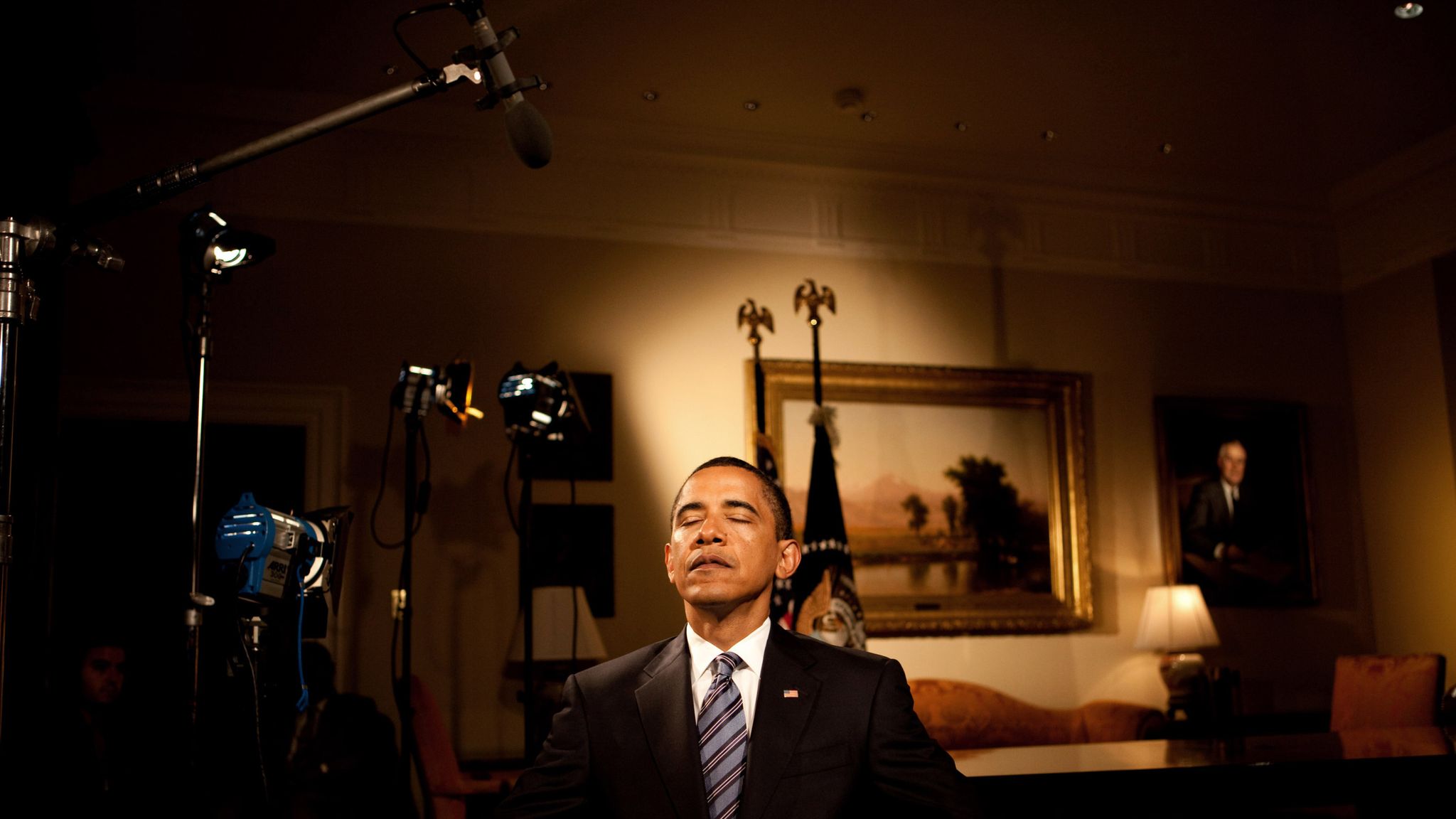Obama Camera President Obama through a camera lens | World News | Sky News