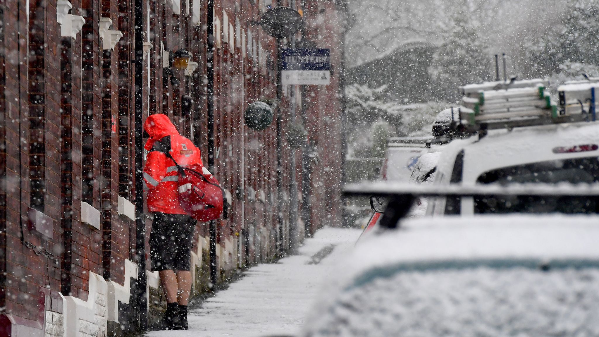 Flights Suspended As Heavy Snow Hits And Temperatures Plummet | UK News ...