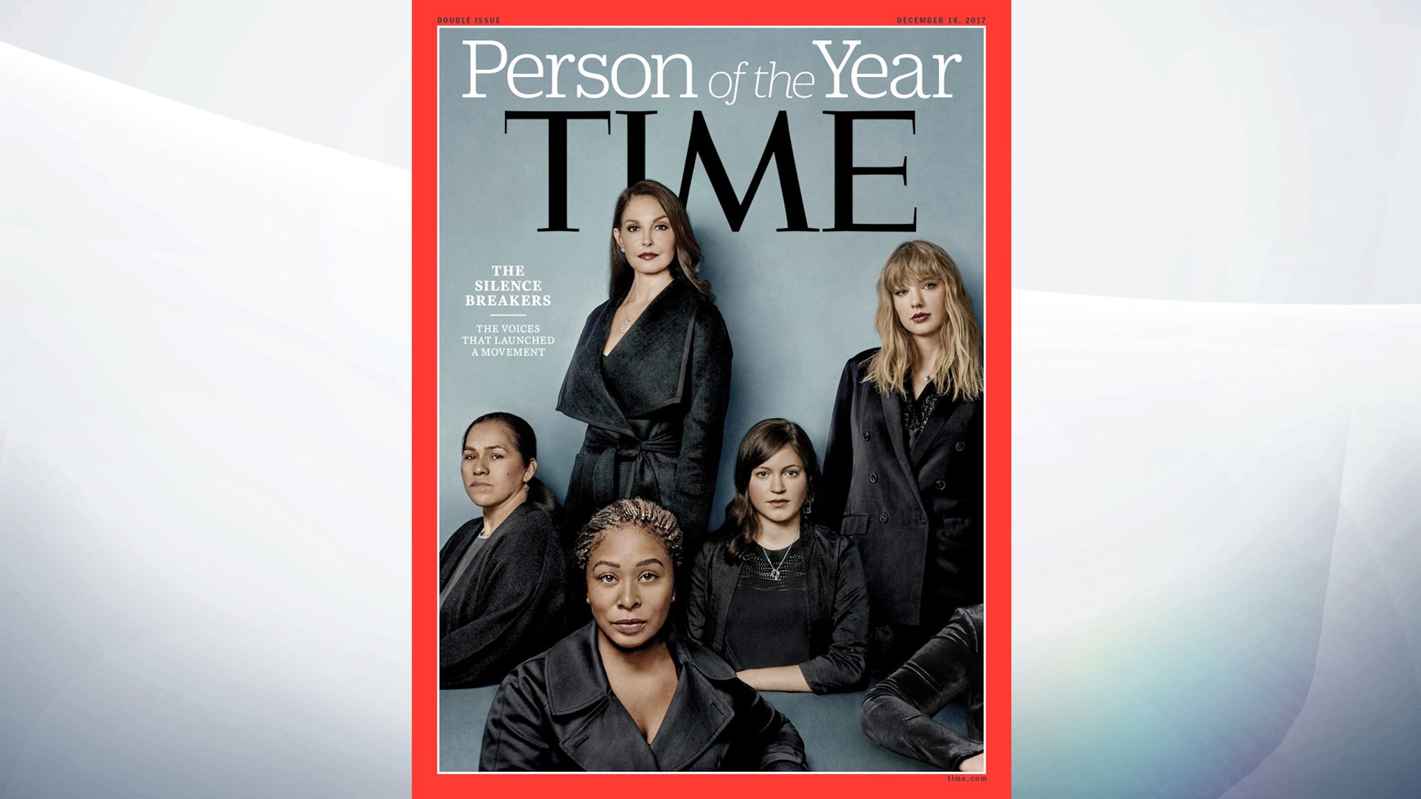 Metoo Time Magazine S Person Of The Year Prize Goes To Silence Breakers World News Sky News