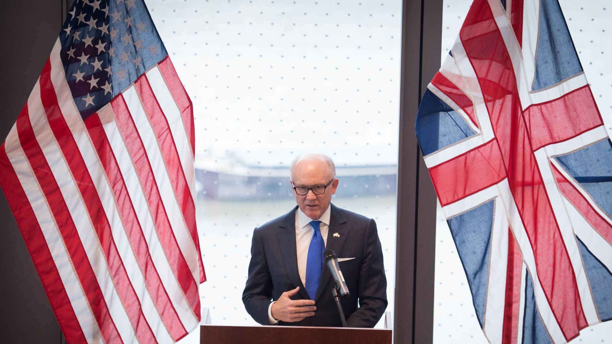 New US Embassy Unveiled Ahead Of Trump S State Visit UK News Sky News   Skynews Us Embassy Nine Elms 4182857 