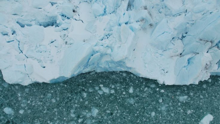 The Arctic ice shelf is retreating as seas warm up