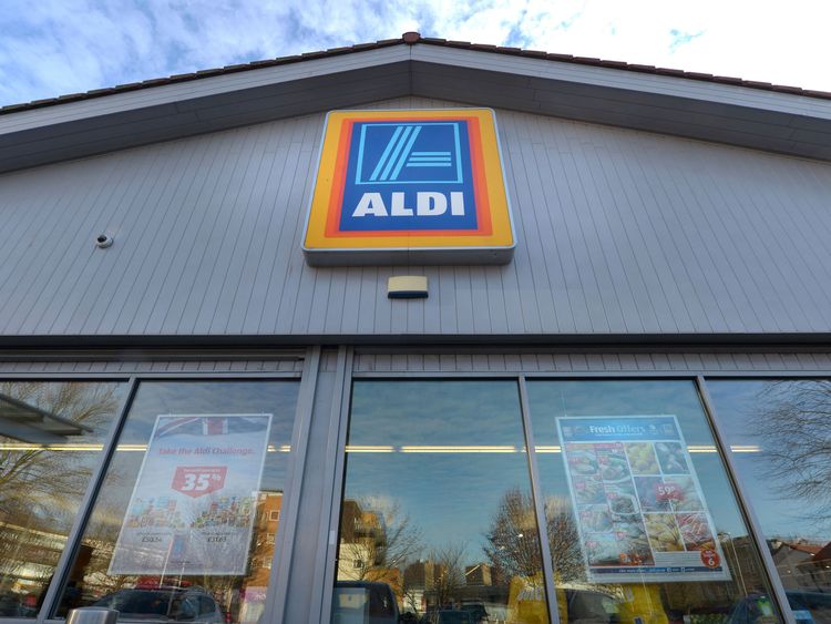 Generic file photo of Aldi supermarket