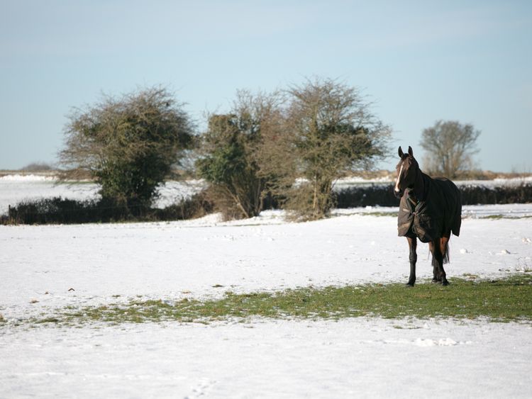 Snow across Bath as cold snap hits the UK