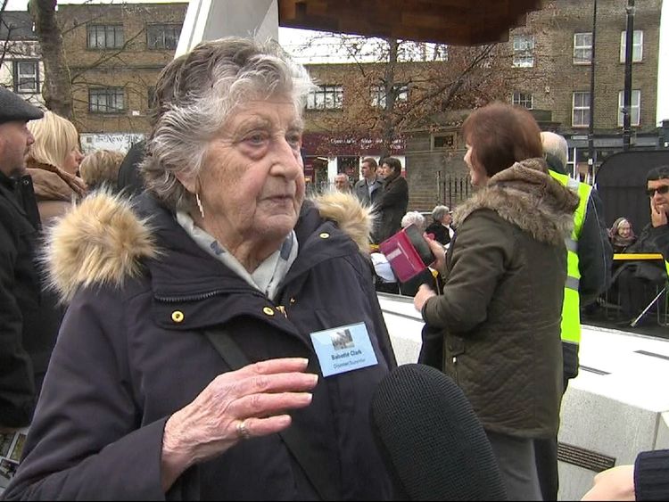 Babette &#39;Babs&#39; Clark, who narrowly survived the crushing in the entrance to Bethnal Green Tube station in 1943