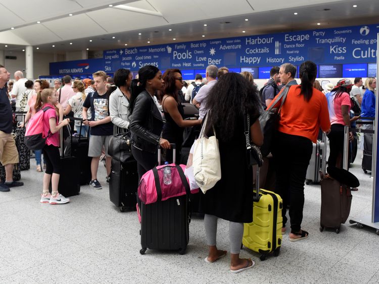 Tens of thousands of BA passengers were affected after an IT failure in May