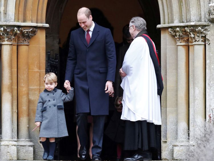 The Royal Family attend church every Christmas