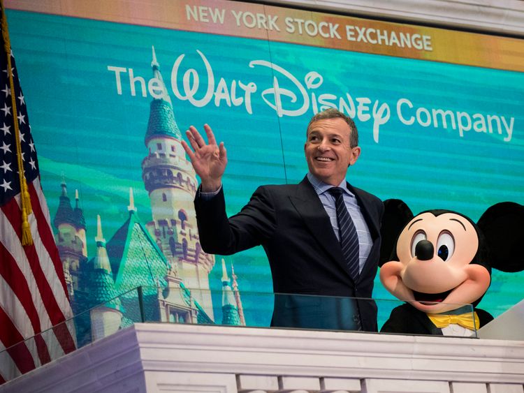 Chief executive officer and chairman of The Walt Disney Company Bob Iger 