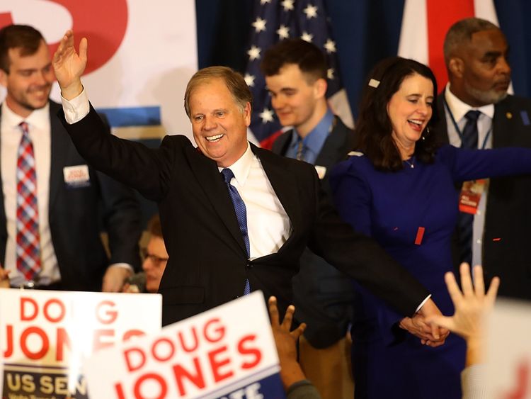 Doug Jones&#39; win will trim the Republican majority in the US Senate