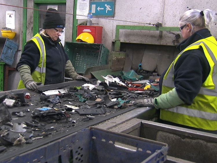UK reports says global electronic waste mountain has grown by 8% in the past two years. Woods VT