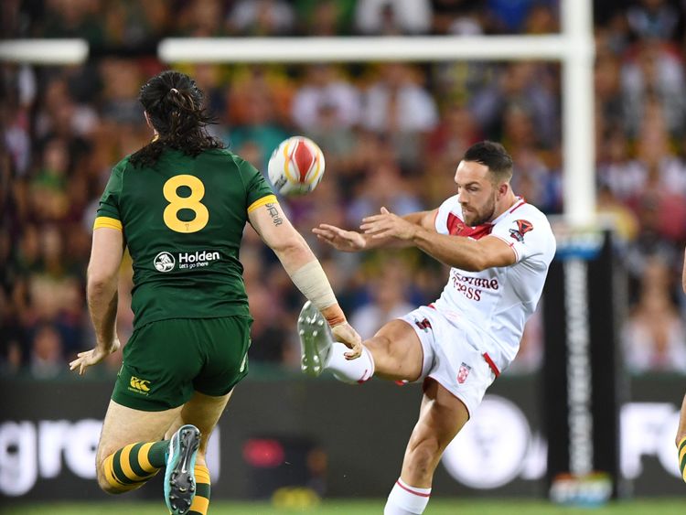 England lost 6-0 to the Aussies