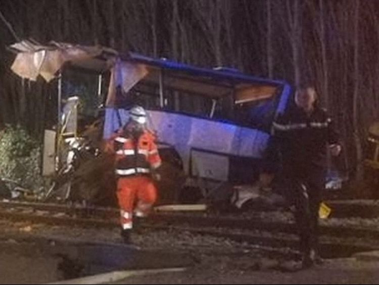 At least four people have died in the accident