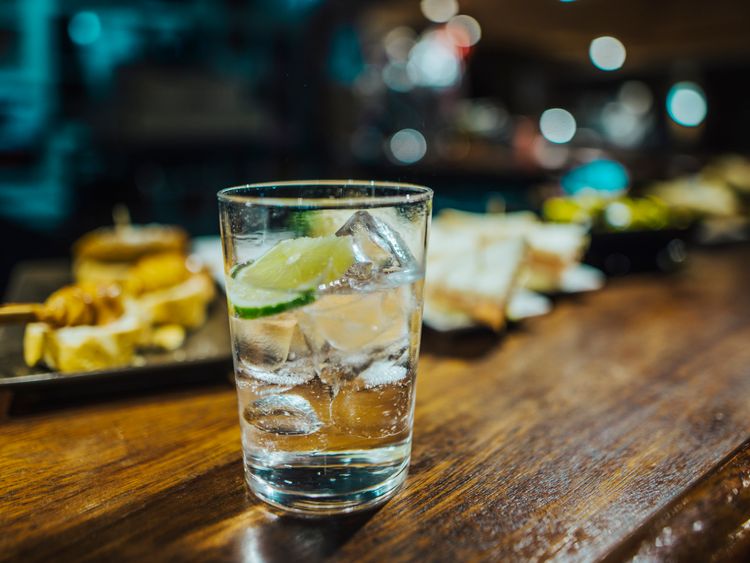 Gin and tonic is the UK's most popular alcoholic drink