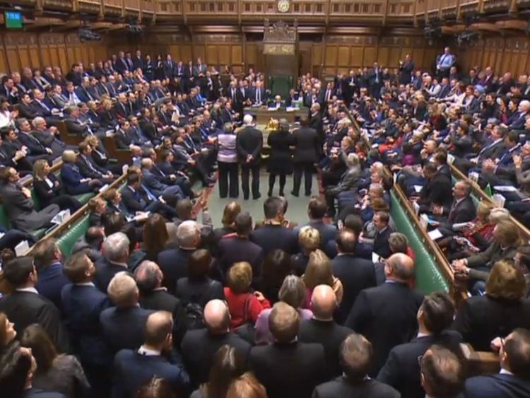 MPs voted to support a Tory rebel amendment to the EU (Withdrawal) Bill