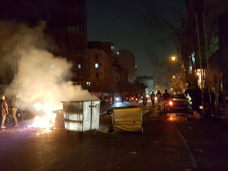 Protesters gather in Tehran, as unrest spreads across Iran