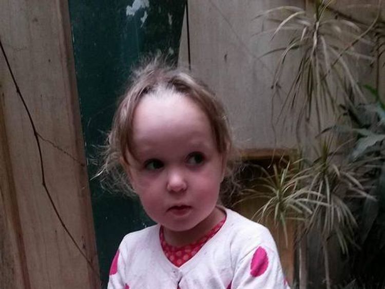 Lacie Pearson was seven-years-old