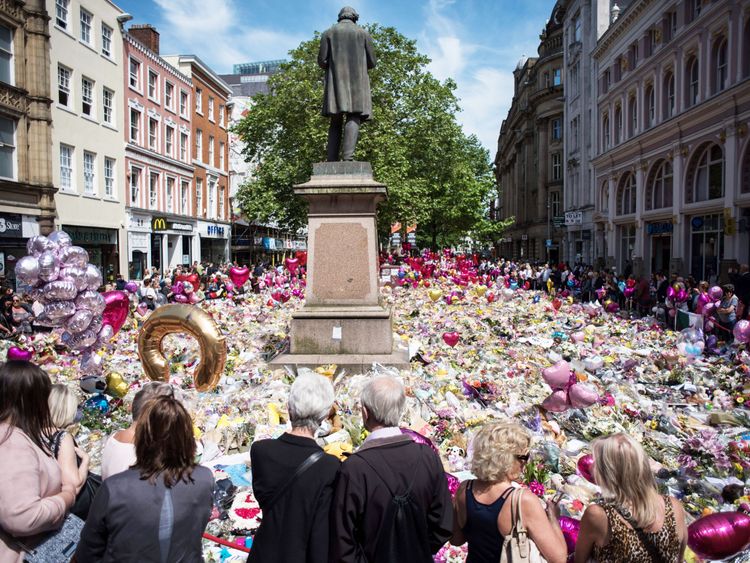 Tributes to Manchester Arena bomb victims