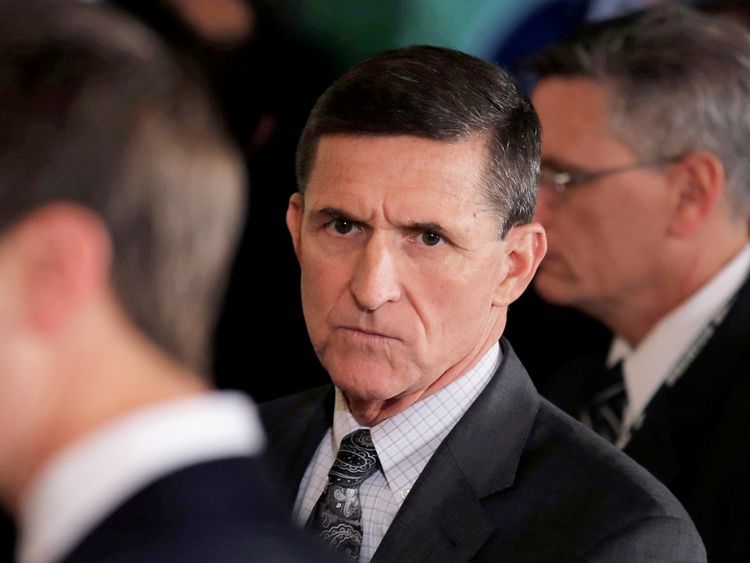 Michael Flynn has said members of the president's inner circle were intimately involved with - and at times directing - his contacts  