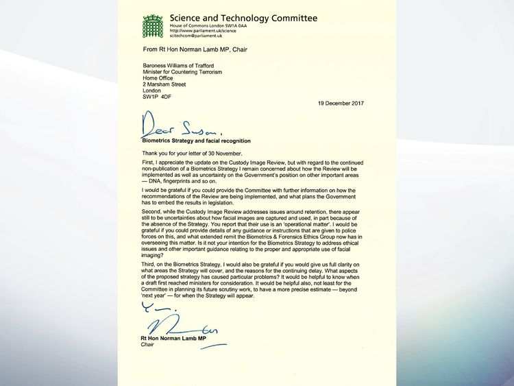 Govt pressed on facial recognition delays Govt pressed on facial recognition delays