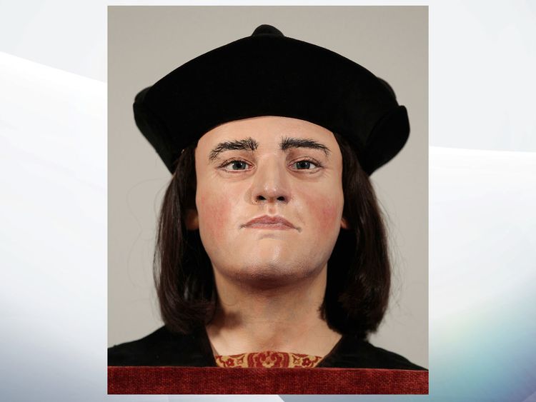 Richard III was killed at the Battle of Bosworth in 1485