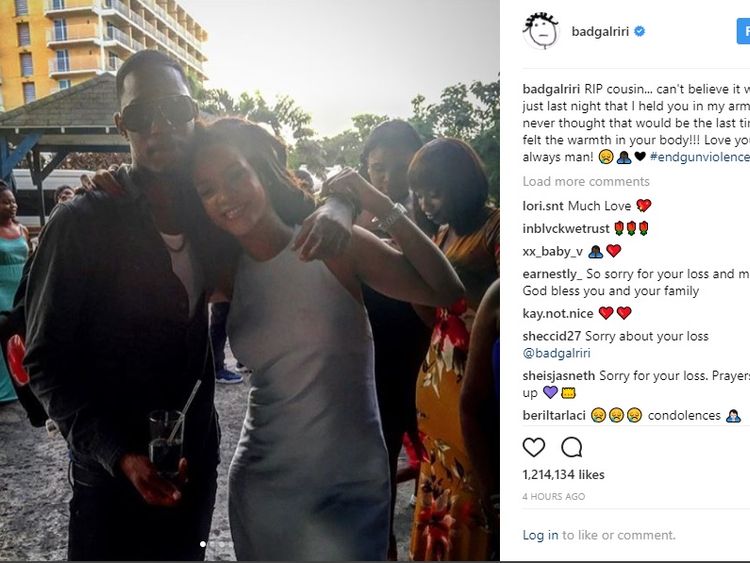 Rihanna's cousin shot dead in Barbados - Instagram