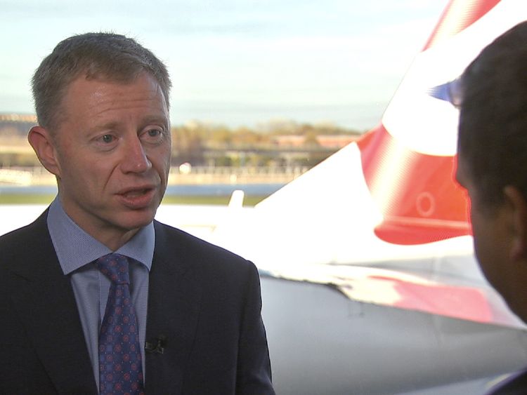 Robert Sinclair, chief executive of London City Airport