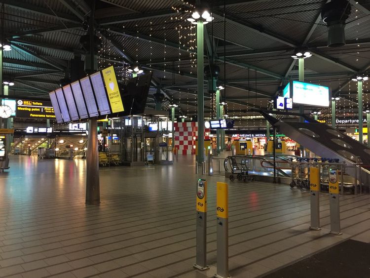 Police have said no trains were running in or out of the airport pic: @TreehouseTravIR