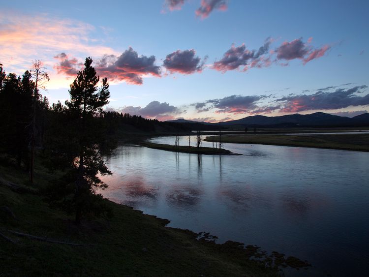 Yellowstone National Park sits atop the largest supervolcano in North America, the Yellowstone Caldera