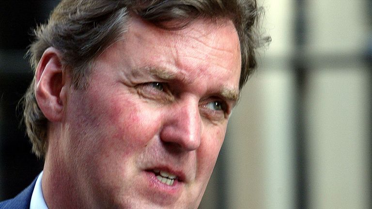 Former health minister Alan Milburn in 2004
