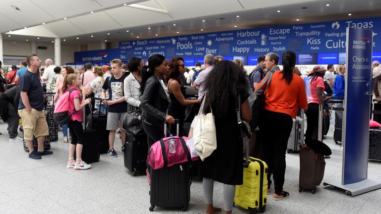 Tens of thousands of BA passengers were affected after an IT failure in May
