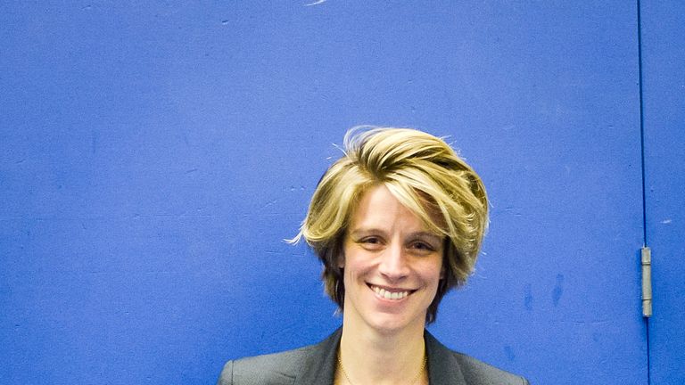 Conservative Party Candidate for Bristol North West Charlotte Leslie wins the seat in the General Election 2015. PRESS ASSOCIATION Photo. Picture date: Friday May, 8, 2015. Photo credit should read: Ben Birchall/PA Wire