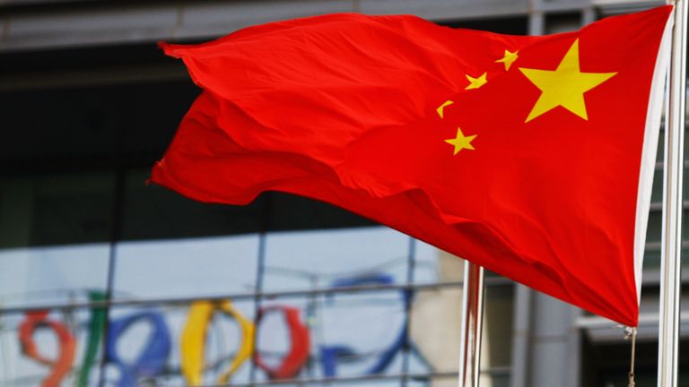 The Google logo is reflected in windows of the company&#39;s China head office as the Chinese national flag flies in the wind in Beijing on March 23, 2010 after the US web giant said it would no longer filter results and was redirecting mainland Chinese users to an uncensored site in Hong Kong -- effectively closing down the mainland site. Google&#39;s decision to effectively shut down its Chinese-language search engine is likely to stunt the development of the Internet in China and isolate local web us