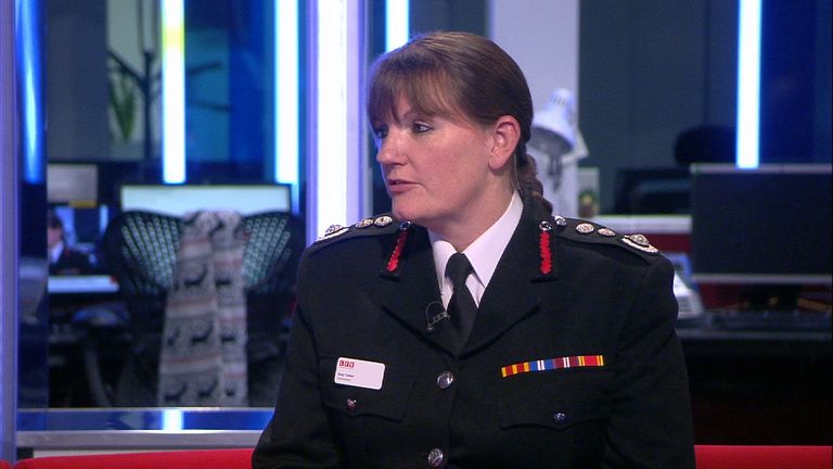London Fire Brigade Commissioner Dany Cotton