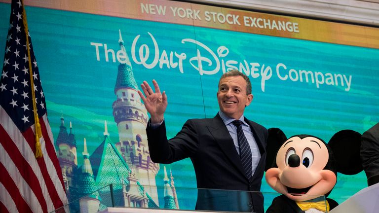 Chief executive officer and chairman of The Walt Disney Company Bob Iger 